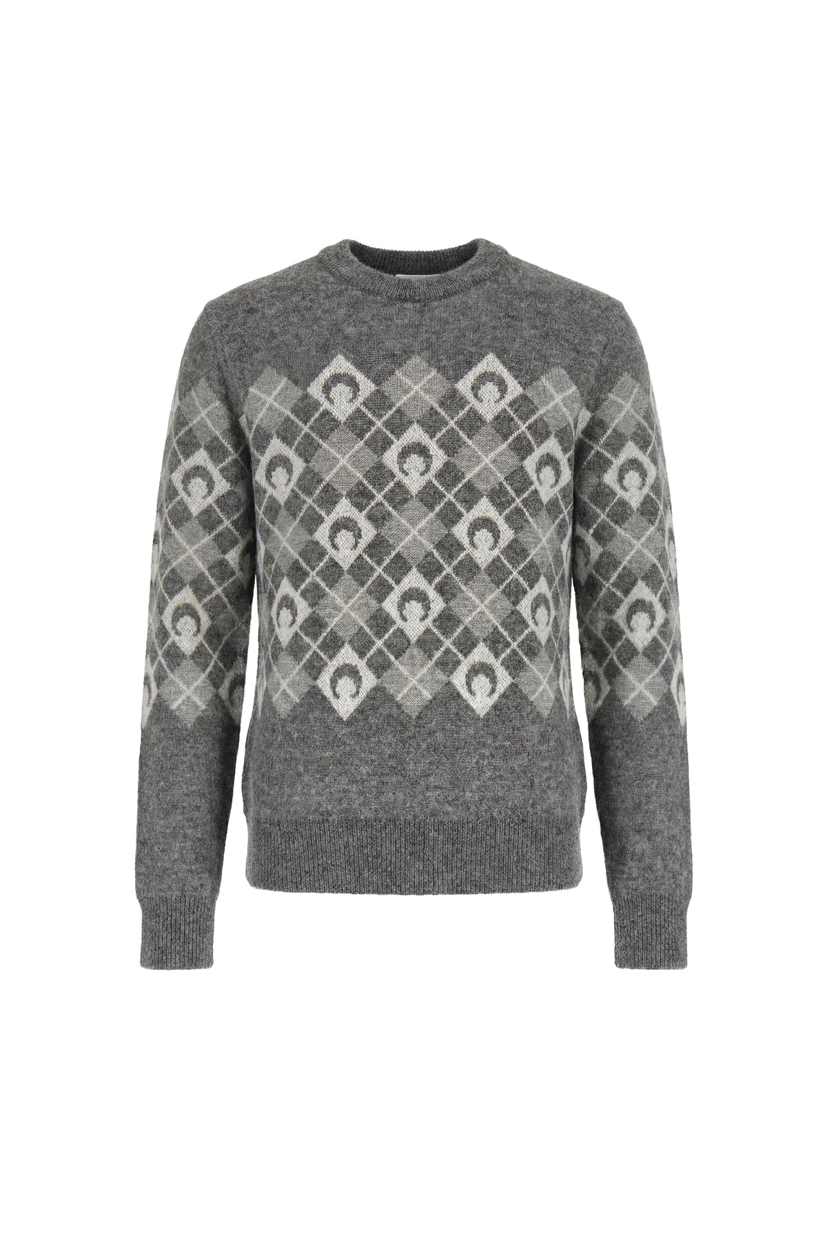 Pull Moon en laine - Light Grey