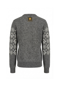 Pull Moon en laine - Light Grey