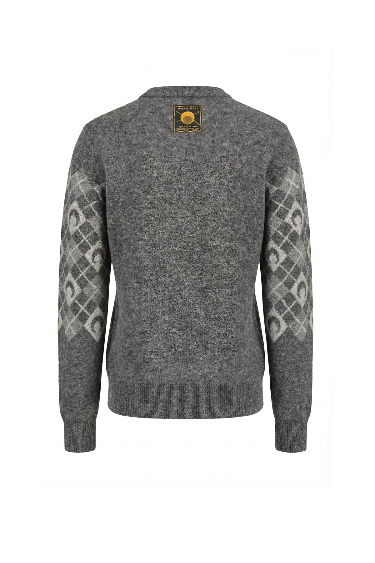 Pull Moon en laine - Light Grey