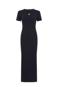 Robe Moon en coton - Black