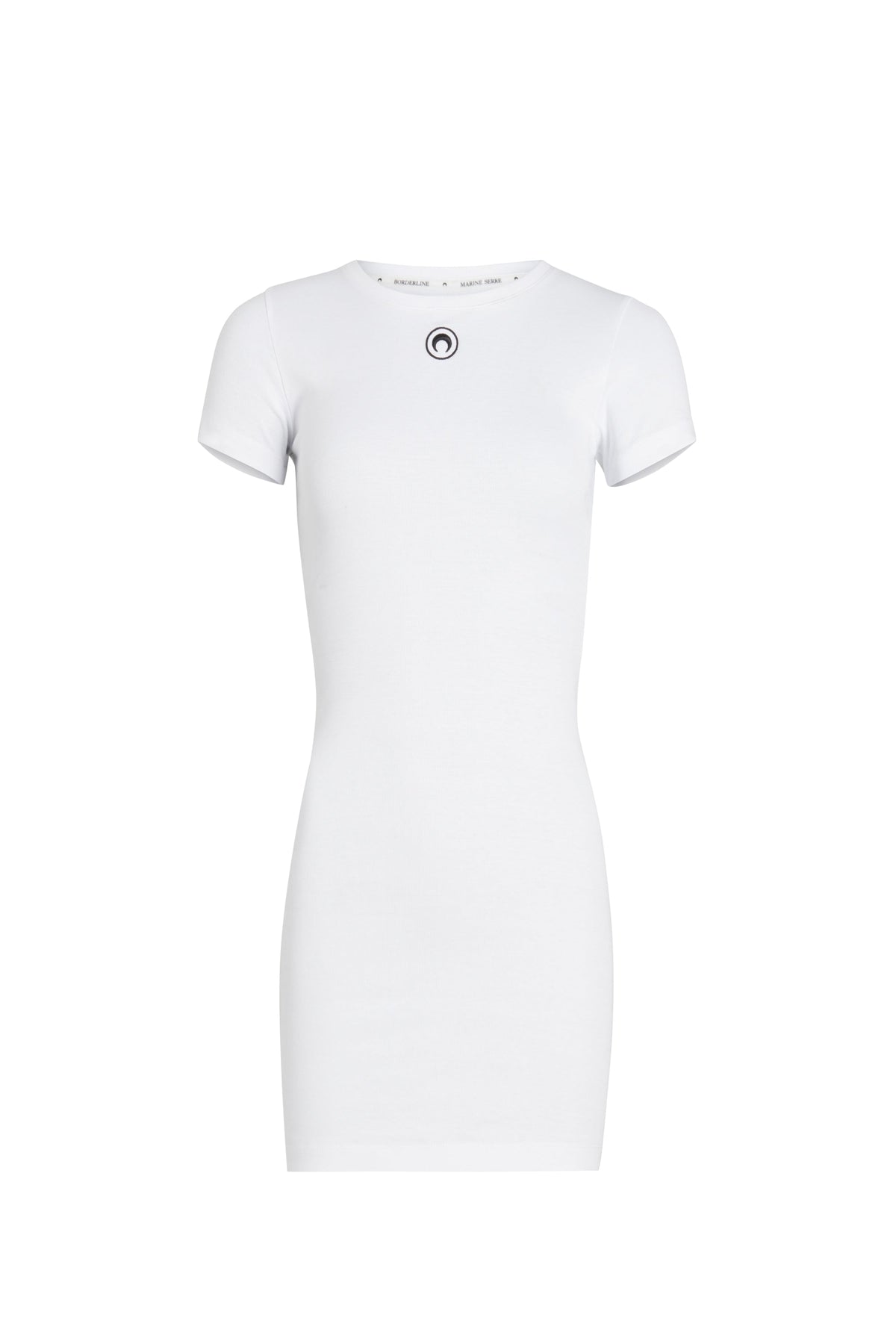 Robe Moon en coton - White