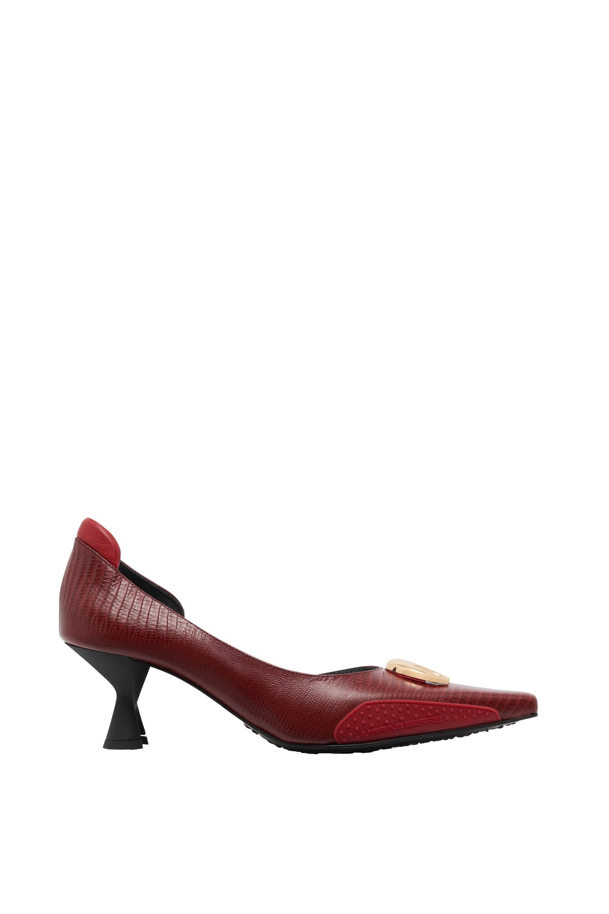 Escarpins pointus 60 en cuir - Red
