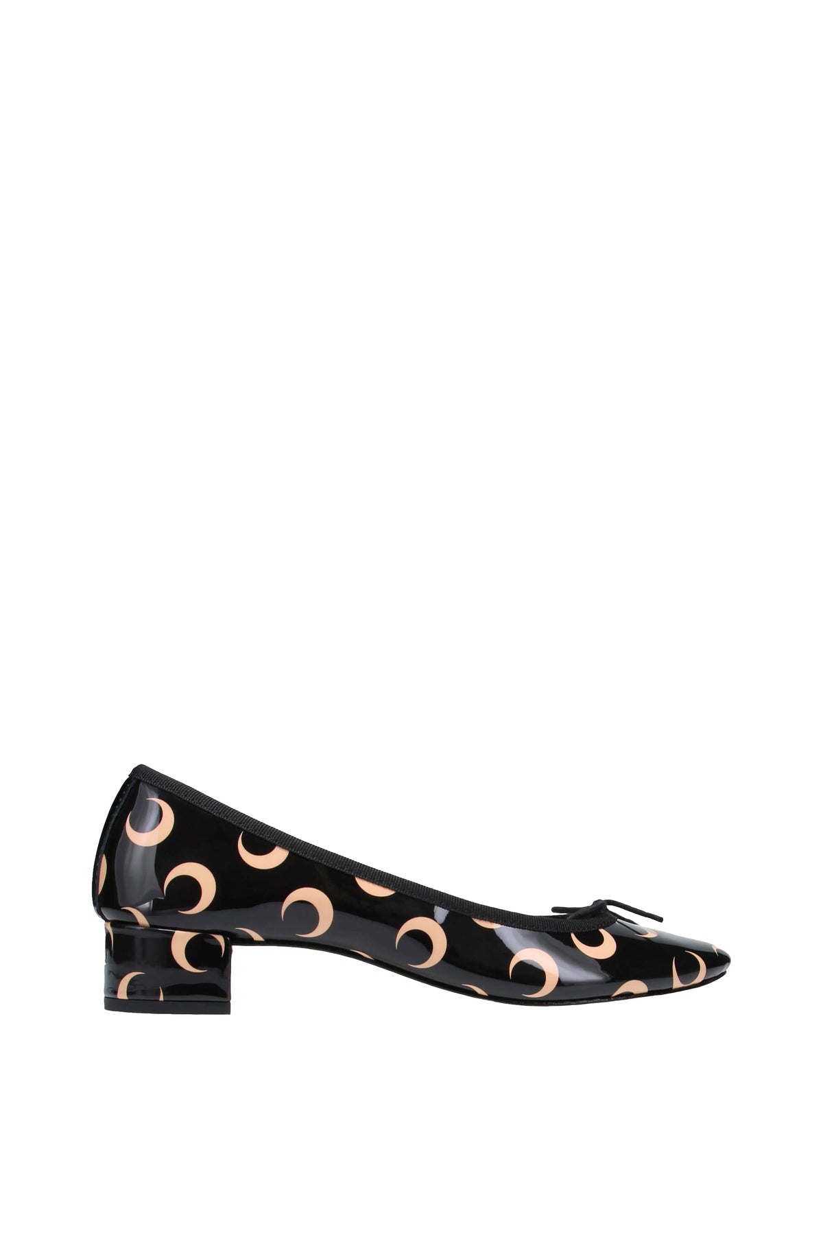 Ballerines à talons Moon en cuir - Inverse Tan