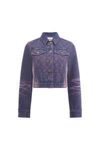 Veste Moon en denim - Lavender