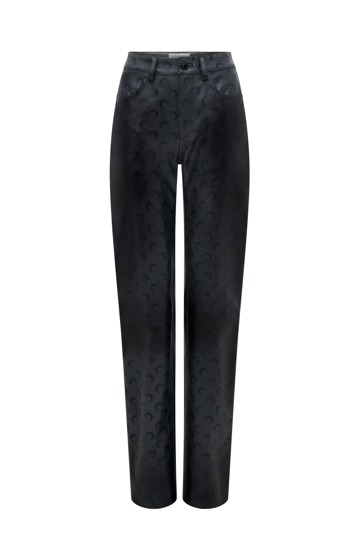 Pantalon Moon en cuir - Anthracite