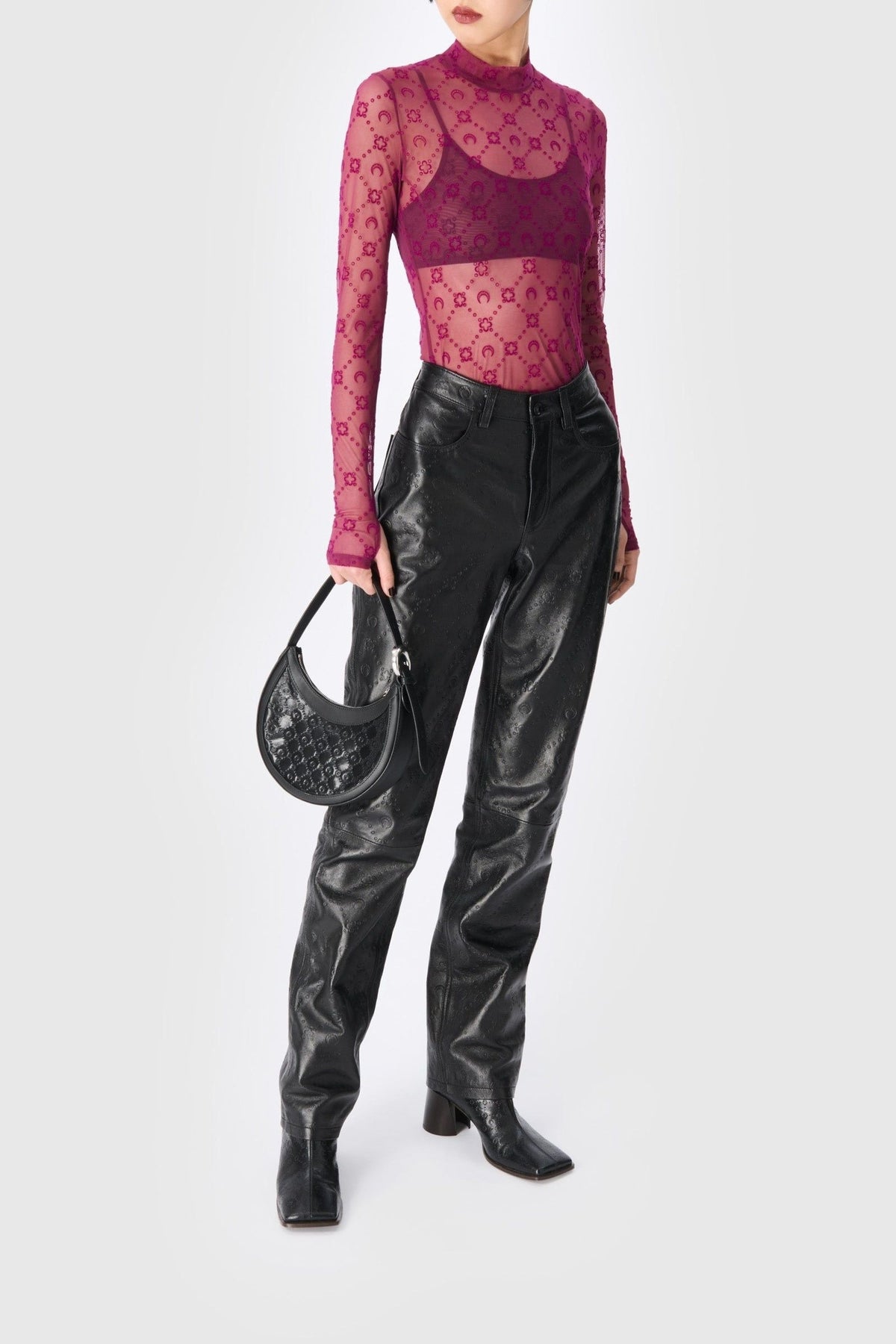 Top Moon monogramme - Cherry
