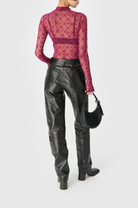 Top Moon monogramme - Cherry