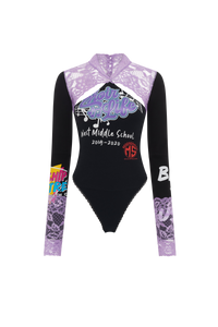 Body en coton Upcyclé - Black