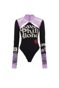 Body en coton Upcyclé - Black