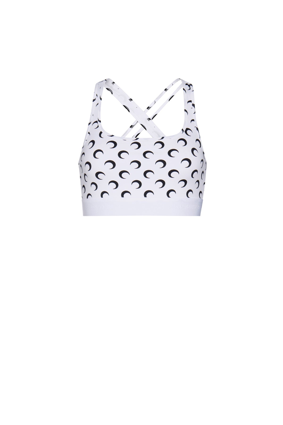 Brassière All Over Moon recyclée - All Over Moon White