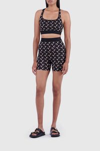 Brassière All Over Moon recyclée - Inverse Tan