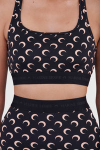 Brassière All Over Moon recyclée - Inverse Tan