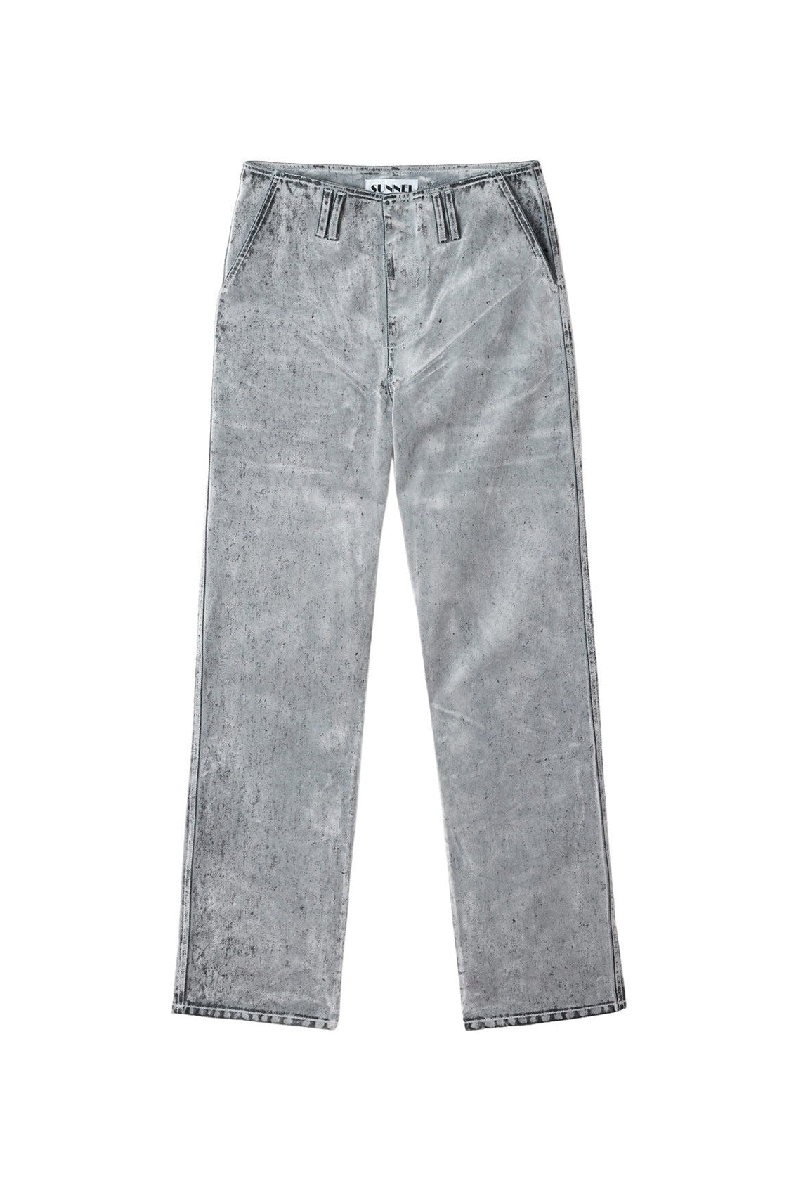 Straight-leg trousers - Light Grey