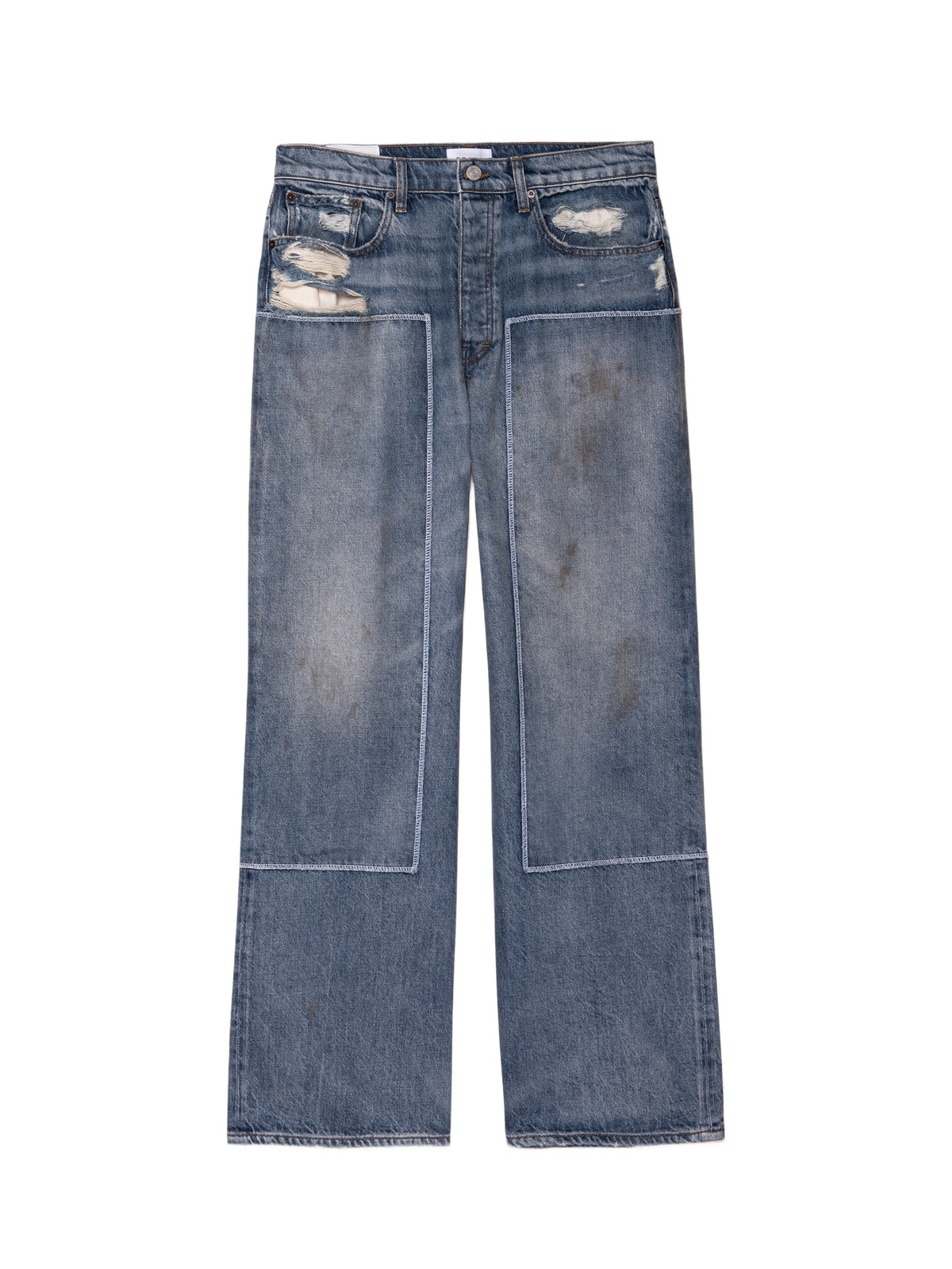 Wide-leg denim trousers - Mcallen