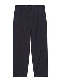 COTTON RELAXED TROUSERSDARK NAVY