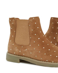 Lola leather boots - Natural