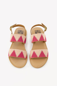 Rose Elo // Sandales Sandra