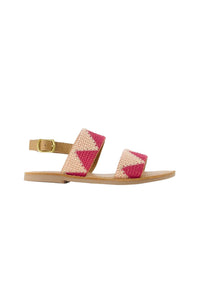 Rose Elo // Sandales Sandra
