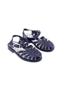 Navy Bonton // Sandales Méduse