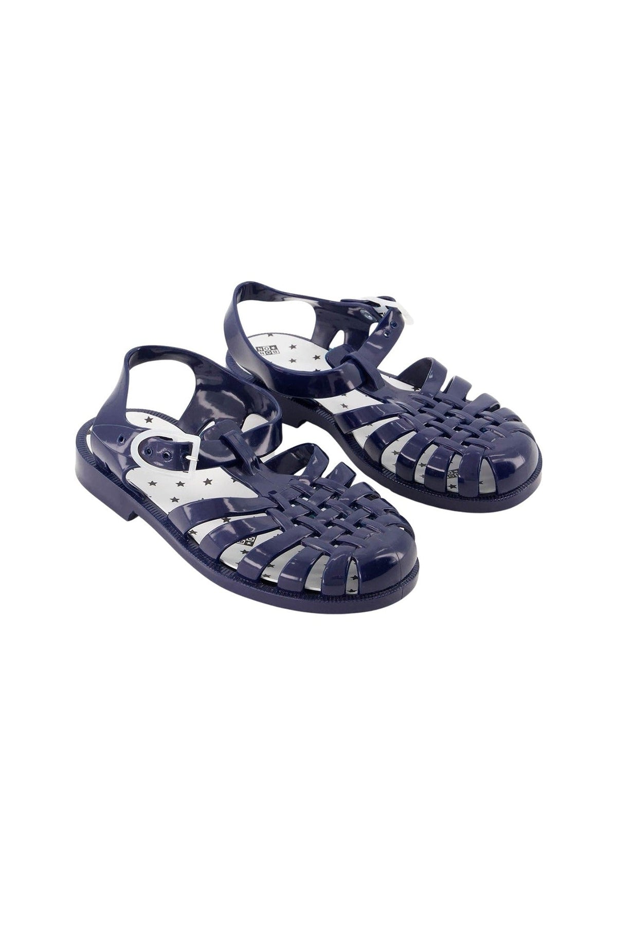 Navy Bonton // Sandales Méduse