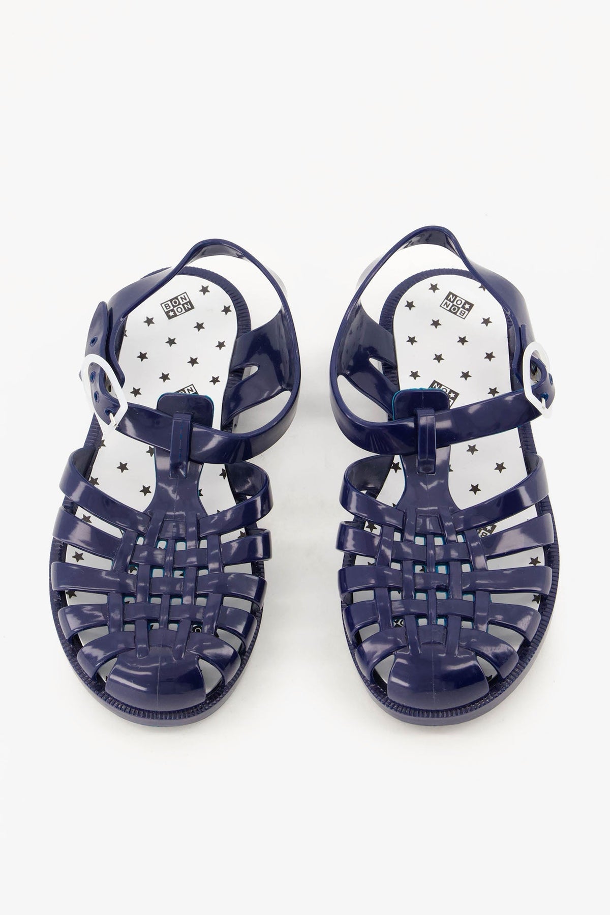 Navy Bonton // Sandales Méduse