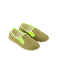 John cotton slippers - Khaki Bonton