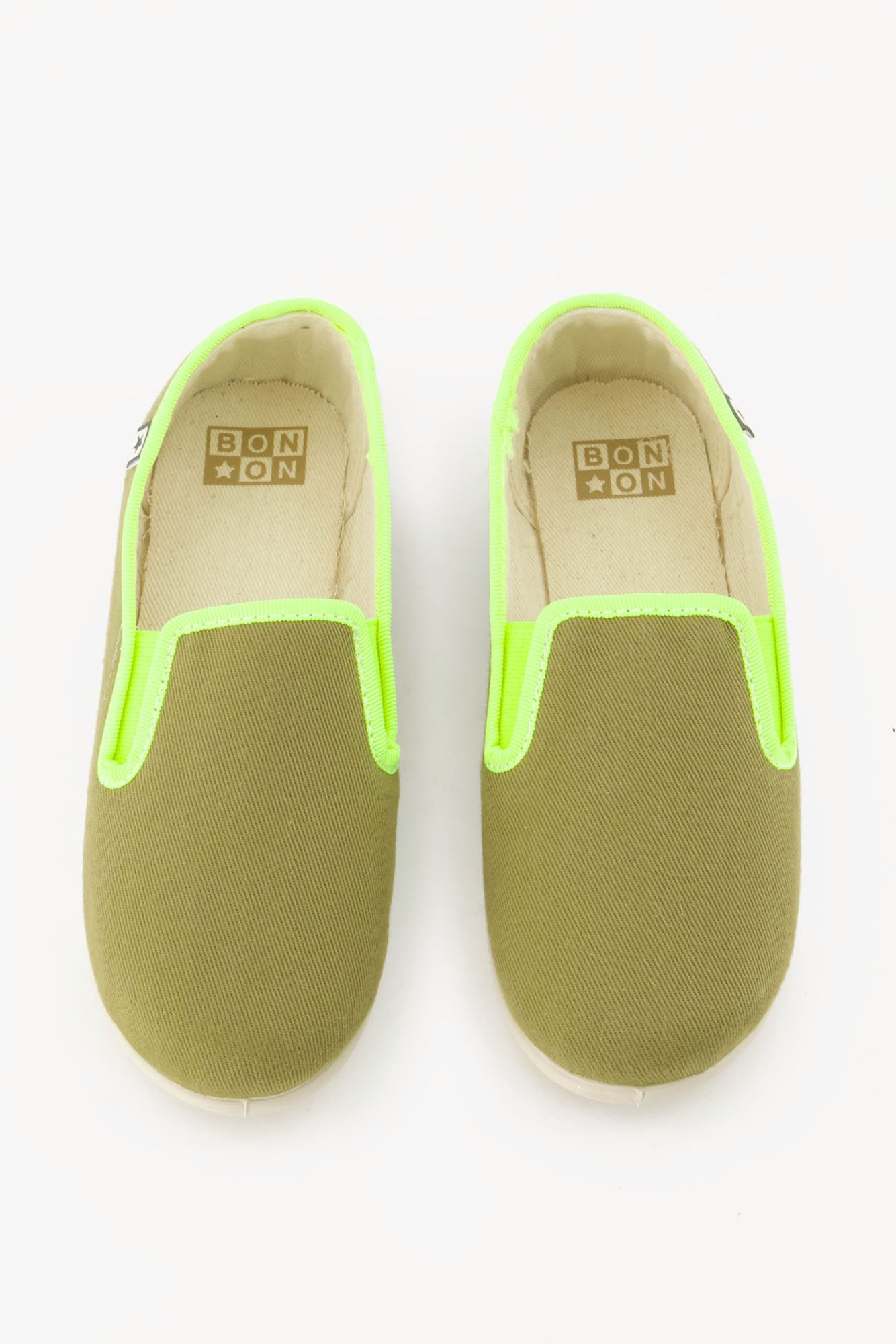 Chaussons John - Kaki Bonton