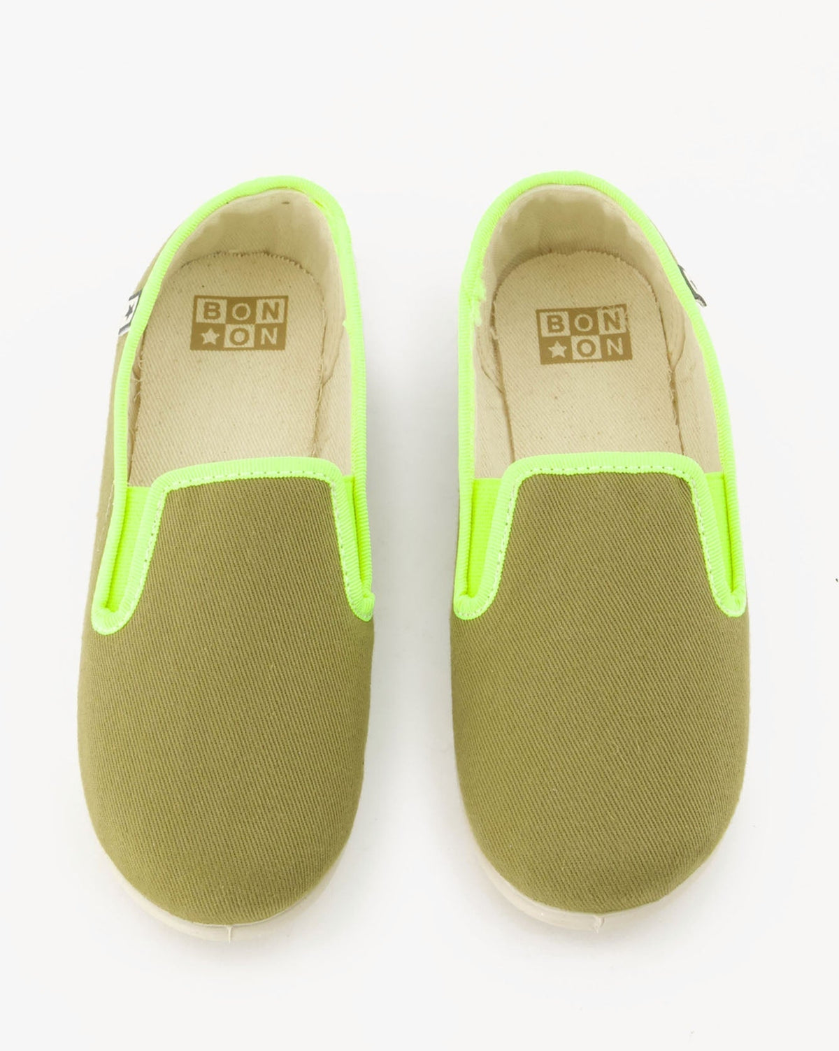 John cotton slippers - Khaki Bonton
