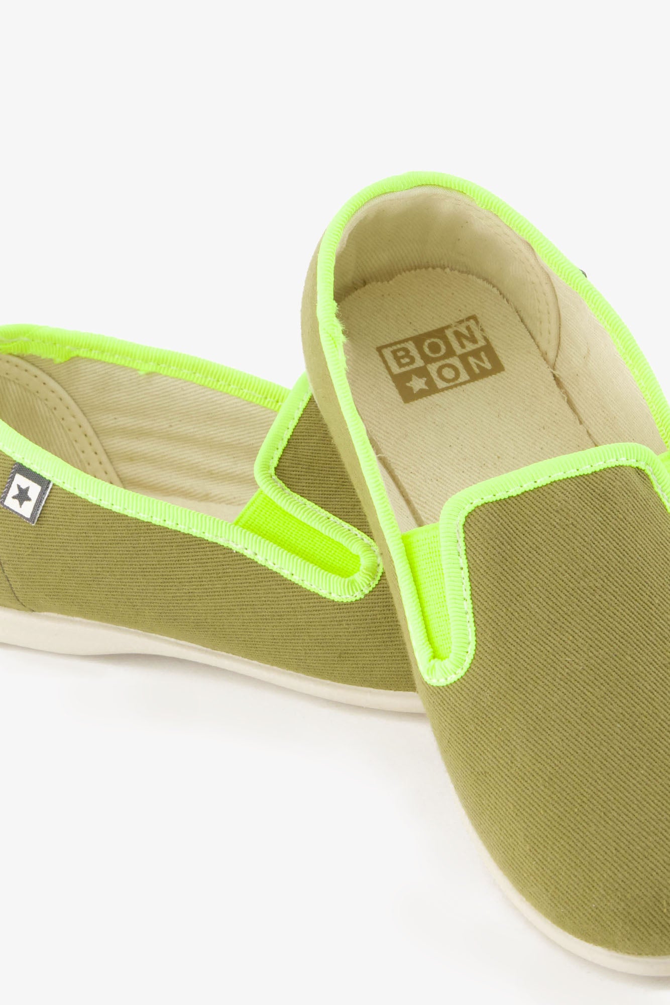 Chaussons John - Kaki Bonton