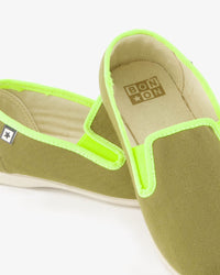 John cotton slippers - Khaki Bonton