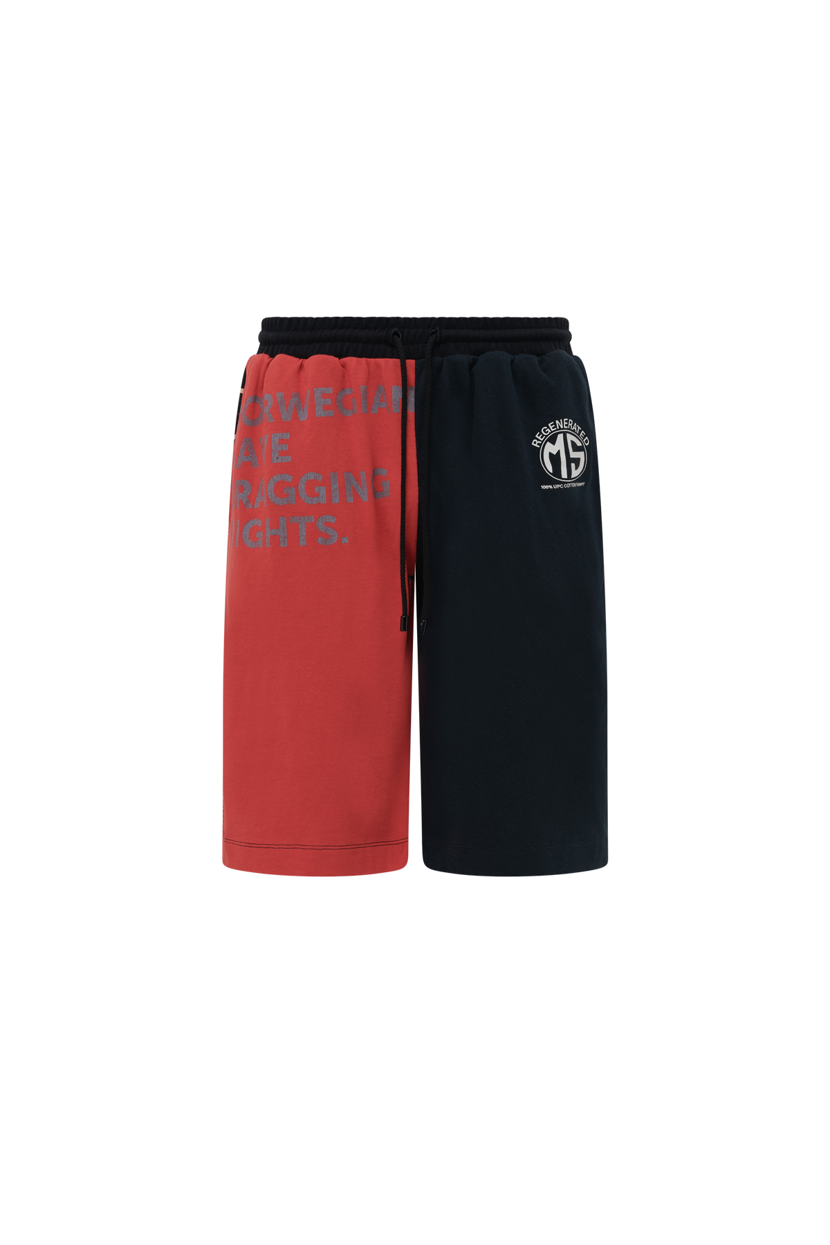 Bermuda graphique Upcyclé - Red