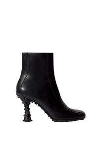 1000Chiodi leather ankle boots - Black