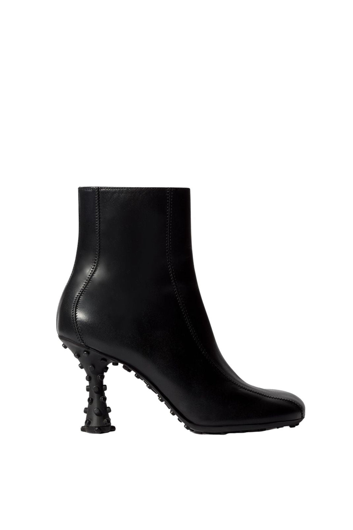1000Chiodi leather ankle boots - Black