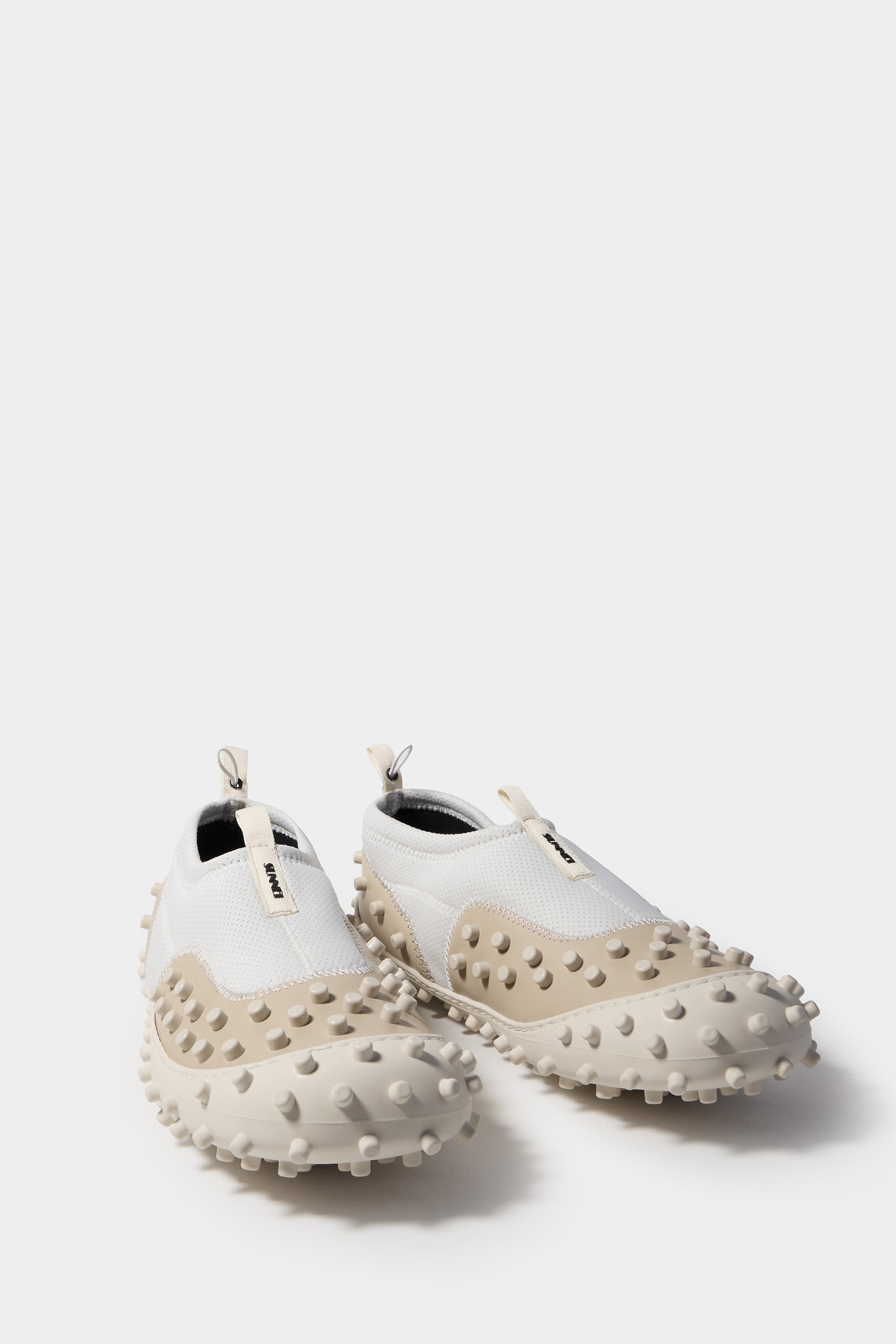 1000Chiodi slip-on sneakers in leather - Snow
