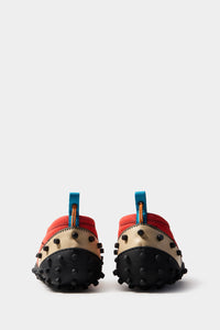 1000Chiodi slip-on sneakers in leather - Orangee Gradient