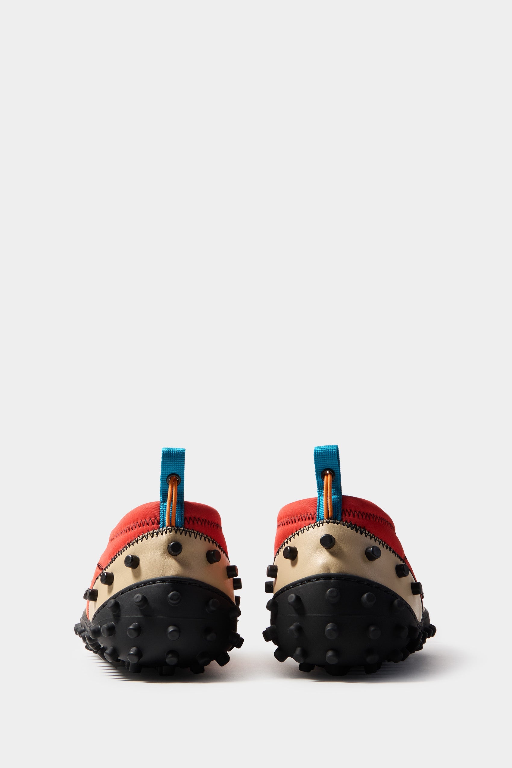 1000Chiodi slip-on sneakers in leather - Orangee Gradient