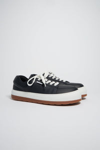 Rêveur leather sneakers - Dark Navy