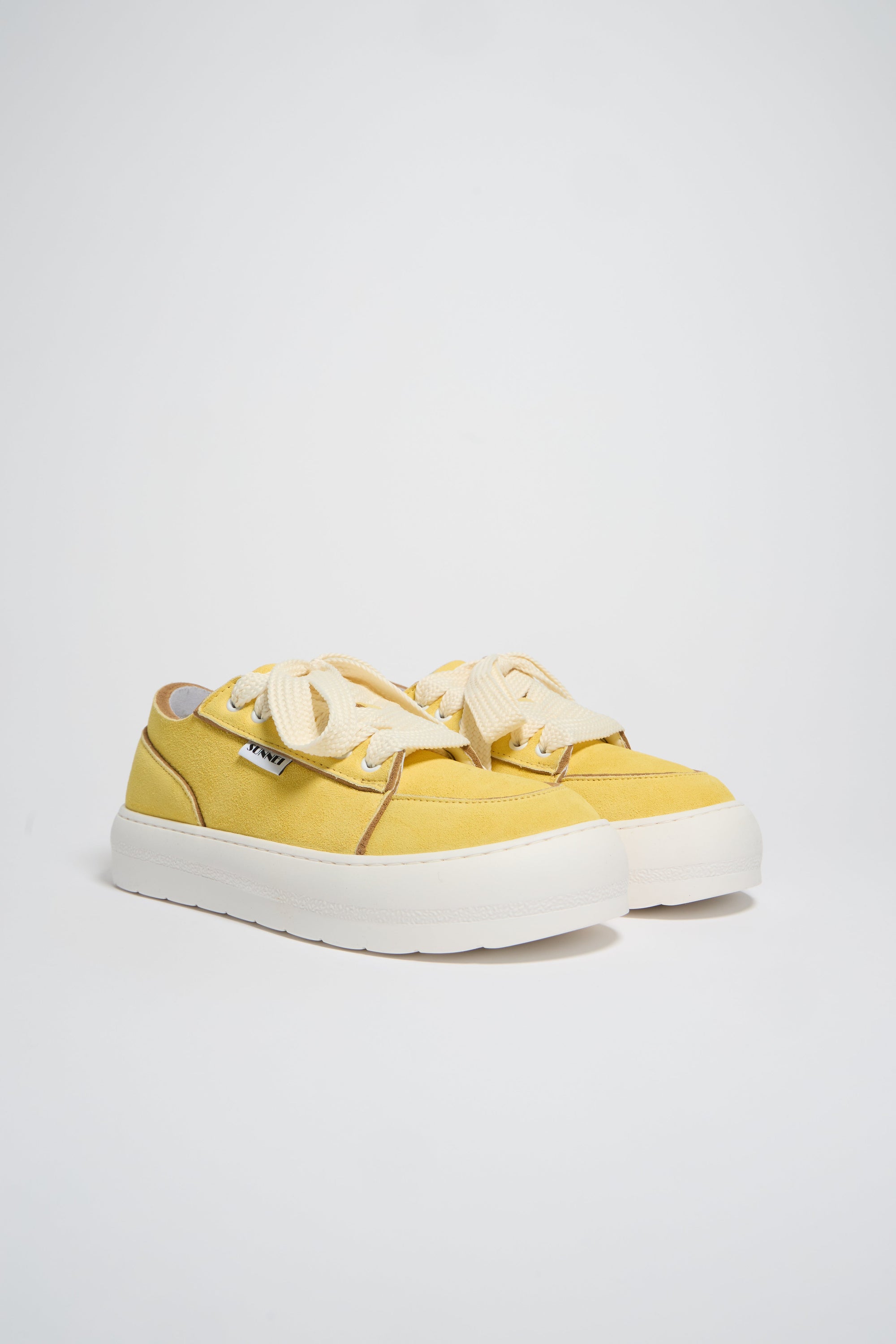 Rêveur sneakers in leather - Light Yellow