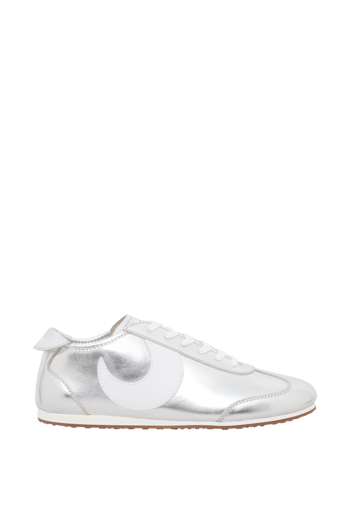 Metallic Leather Ms Astra - Argent