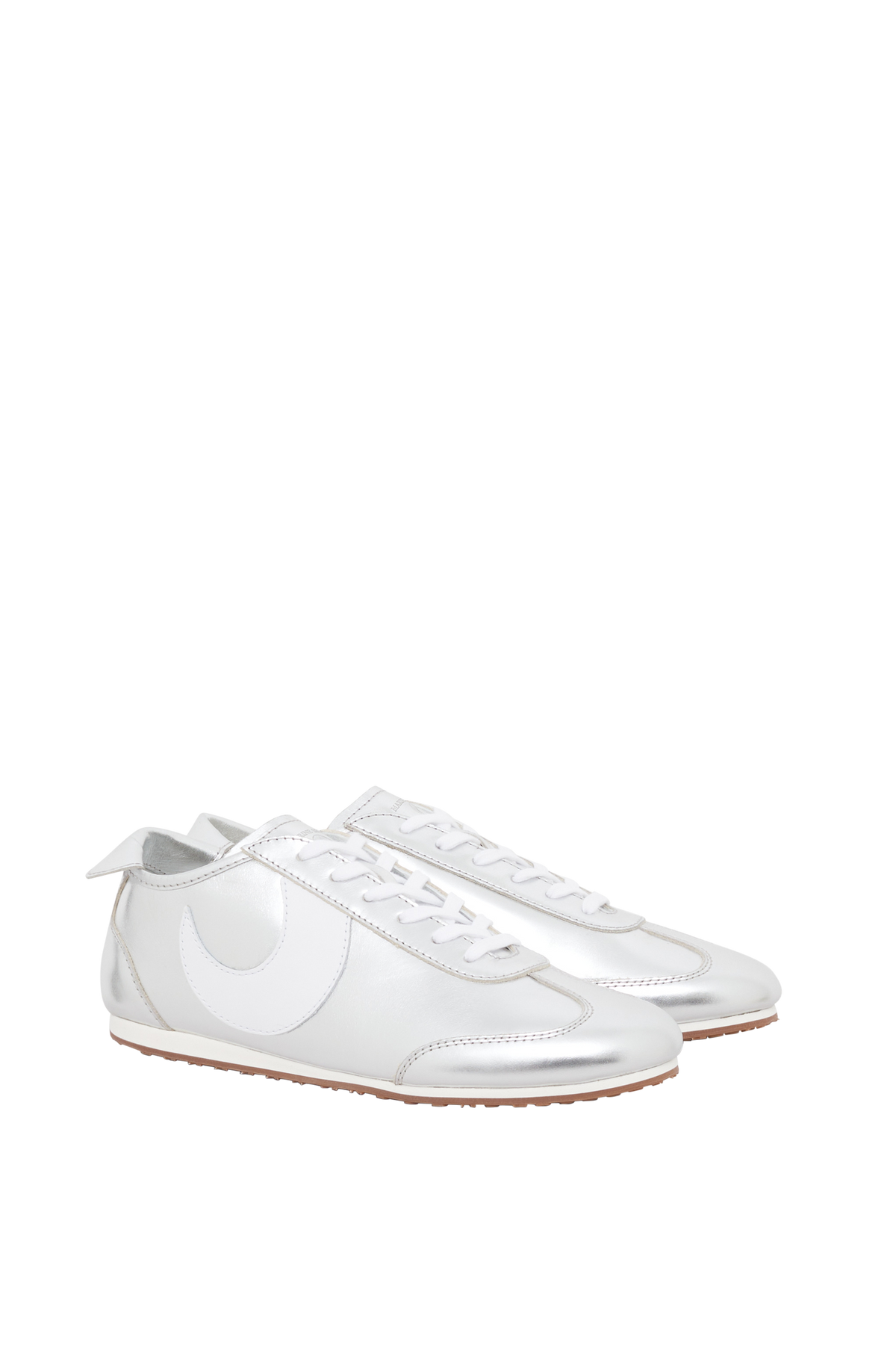 Metallic Leather Ms Astra - Argent