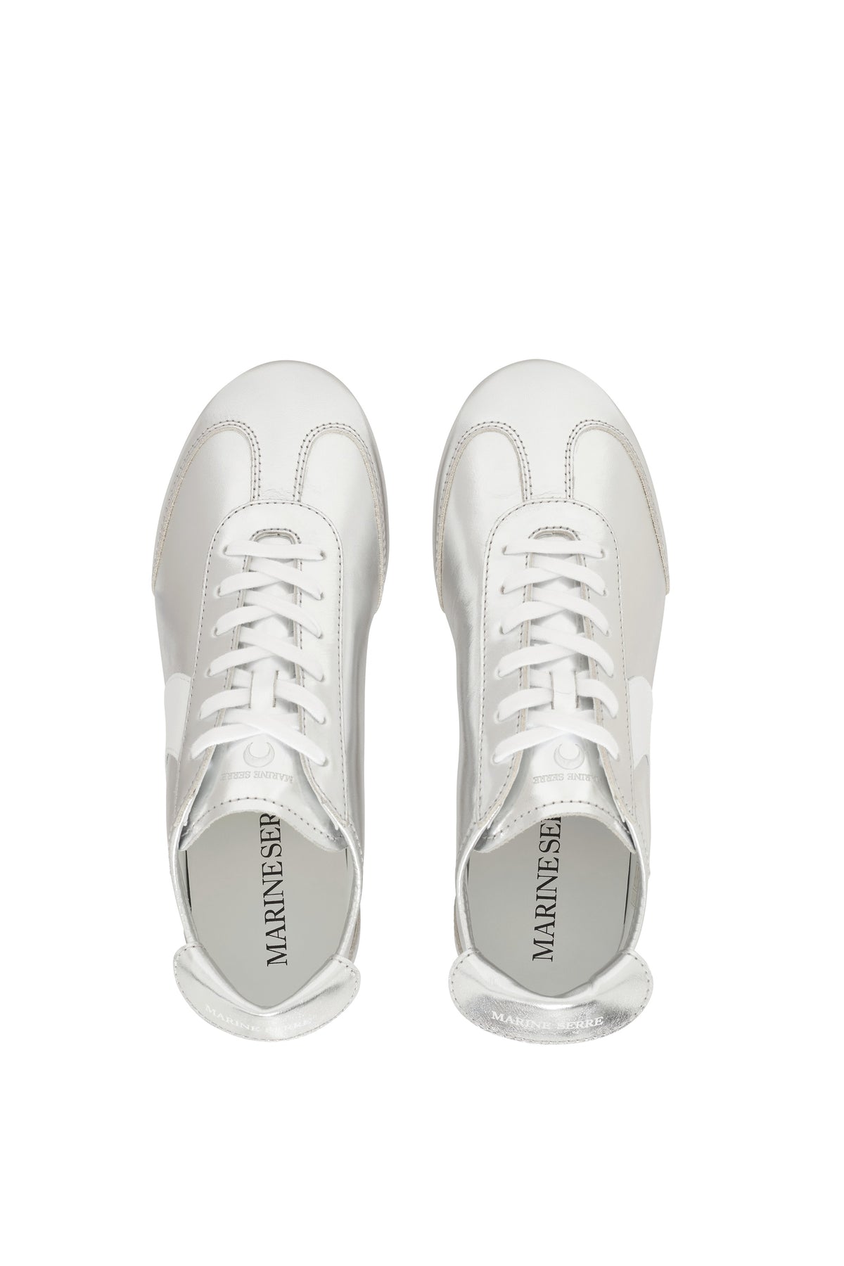 Metallic Leather Ms Astra - Argent