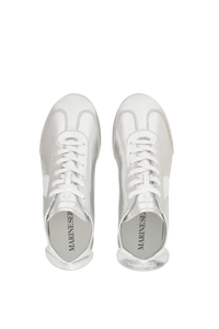 Metallic Leather Ms Astra - Argent
