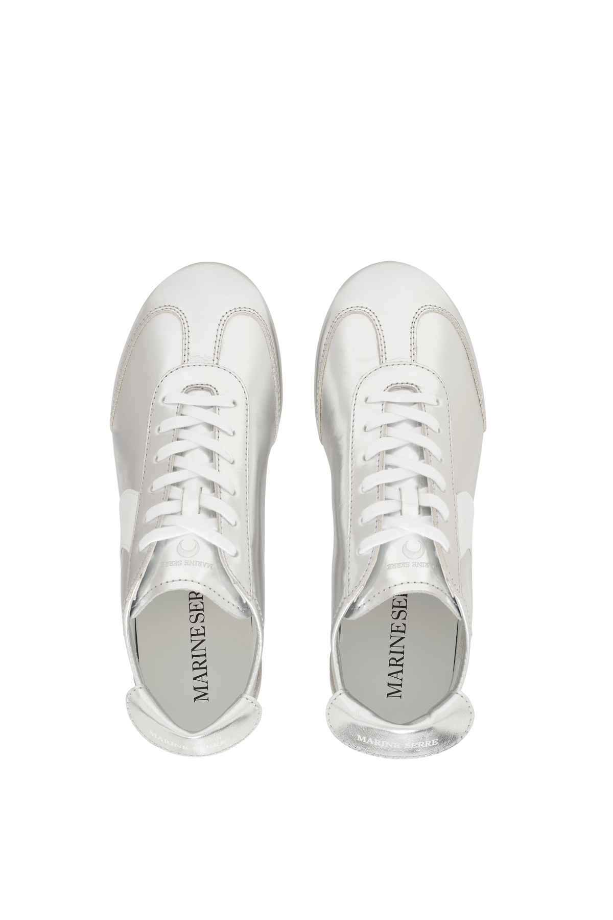 Metallic Leather Ms Astra - Argent