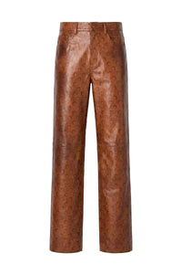 Pantalon Moon en cuir - Light Brown