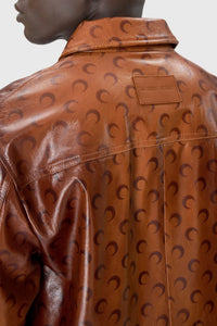 Chemise Moon en cuir - Light Brown