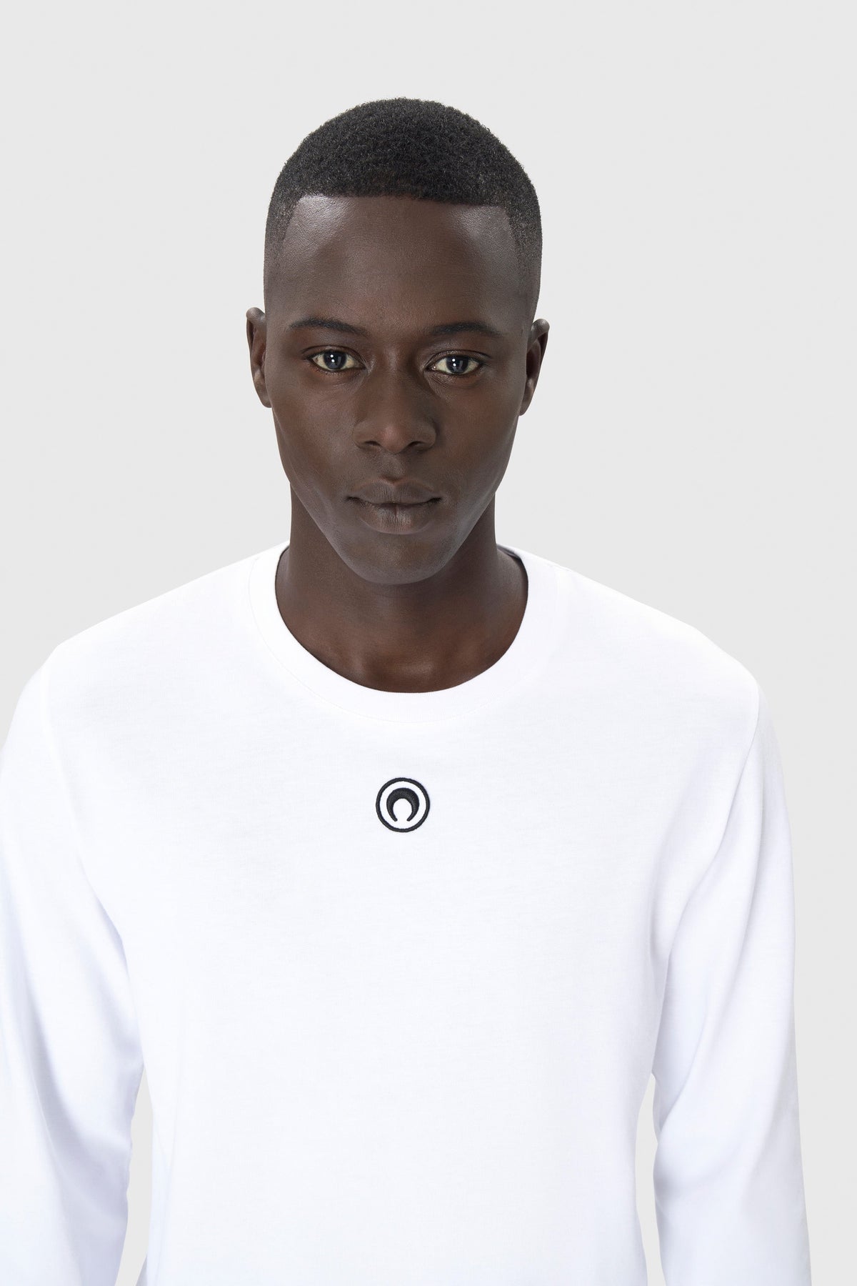 Organic Cotton Jersey Plain T-Shirt - Blanc