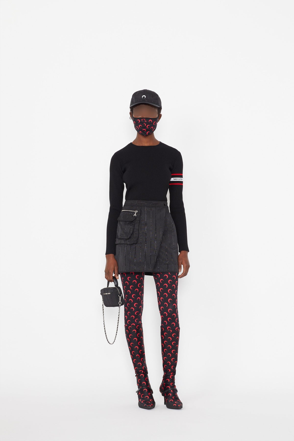 Masque All Over Moon unisex - All Over Moon Red