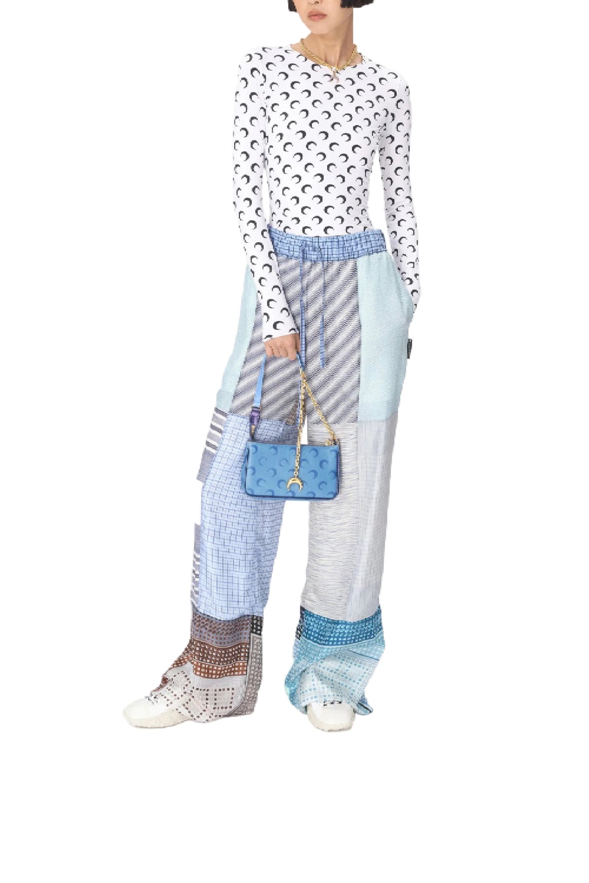 Sac Moon en coton - Sky Blue