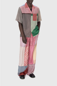 Chemise en soie recyclée - Multicolor
