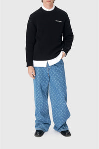 Pull en coton unisex - Black